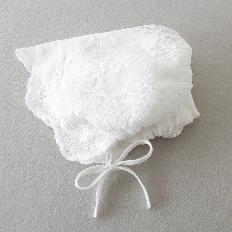Vestido para Bebê Menina Hetiso de Manga Longa – Vestido de Festa/Baile para Primeiro Aniversário, Batizado e Daminha de Honra.